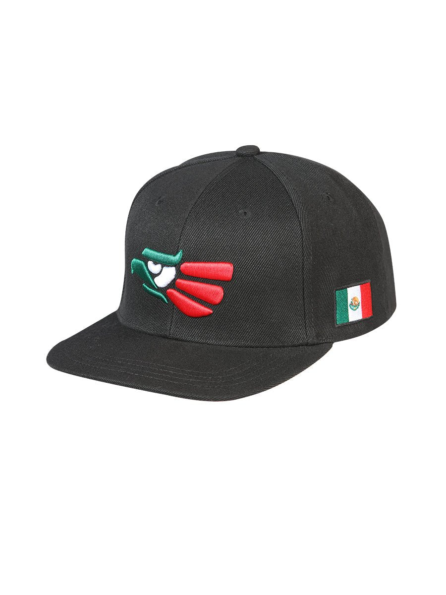 Gorra Aguila Mexico Tela Negro / Tricolor 44376 - El General - Diana Zapateria Inc