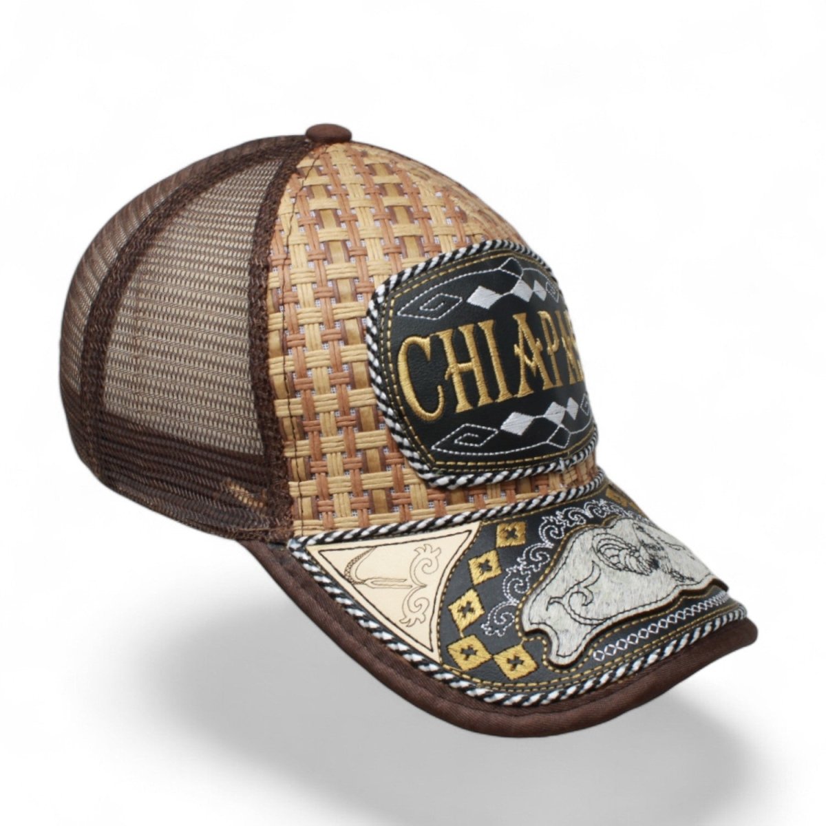 Gorra Artesanal con Bordado de los Estados de Mexico - La Carreta