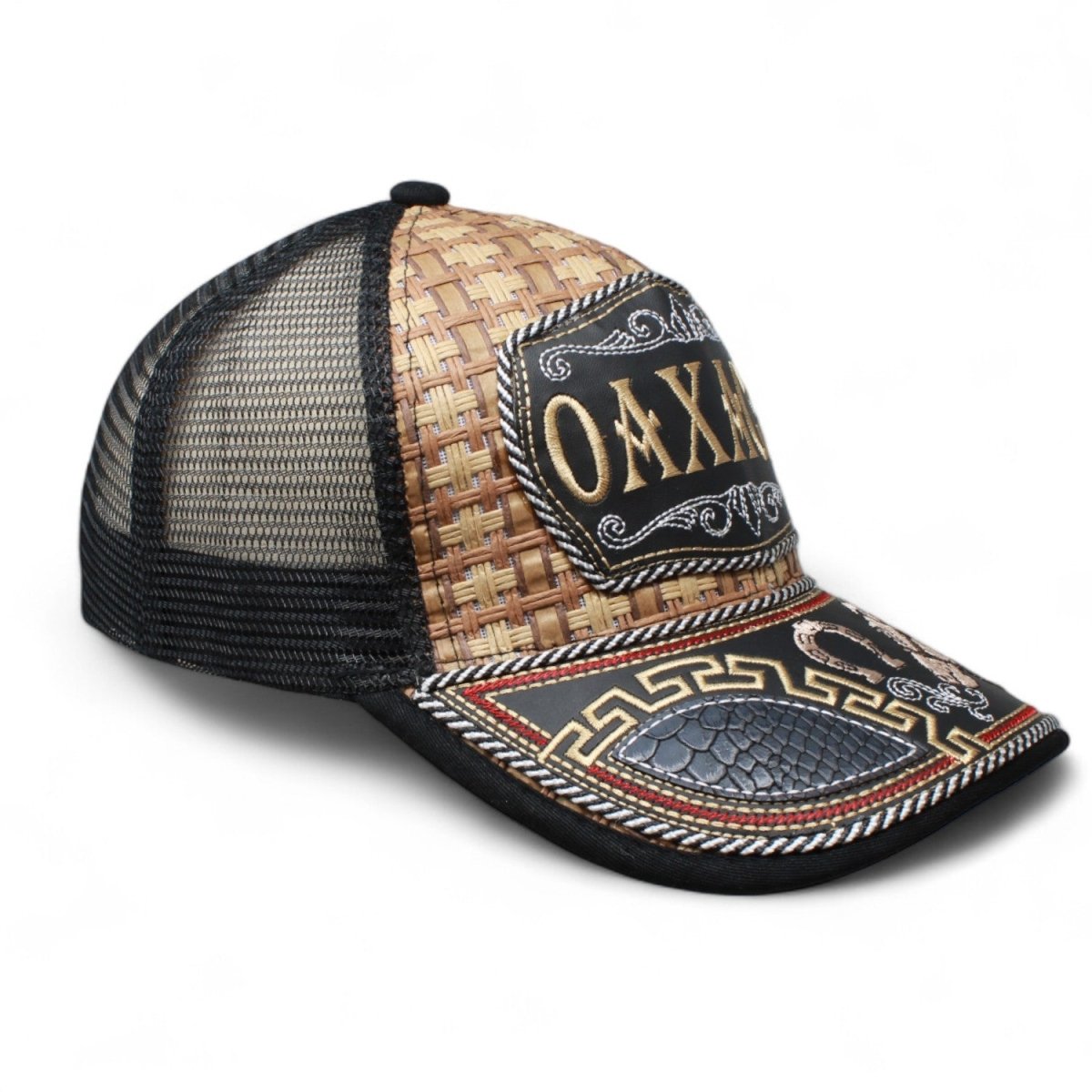 Gorra Artesanal con Bordado de los Estados de Mexico - La Carreta