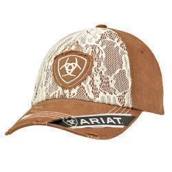 Gorra Para Dama Cafe con Encaje - Ariat - M&F Western Products