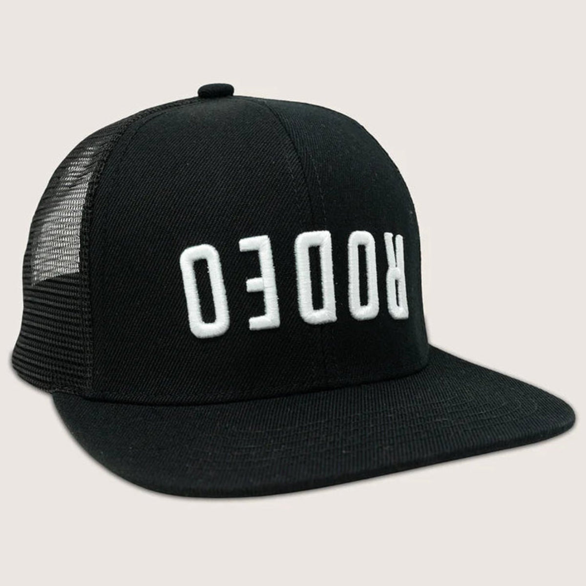 Gorra Rodeo Negro Estilo Trucker Hat - Cool Cowboy - Cool Cowboy