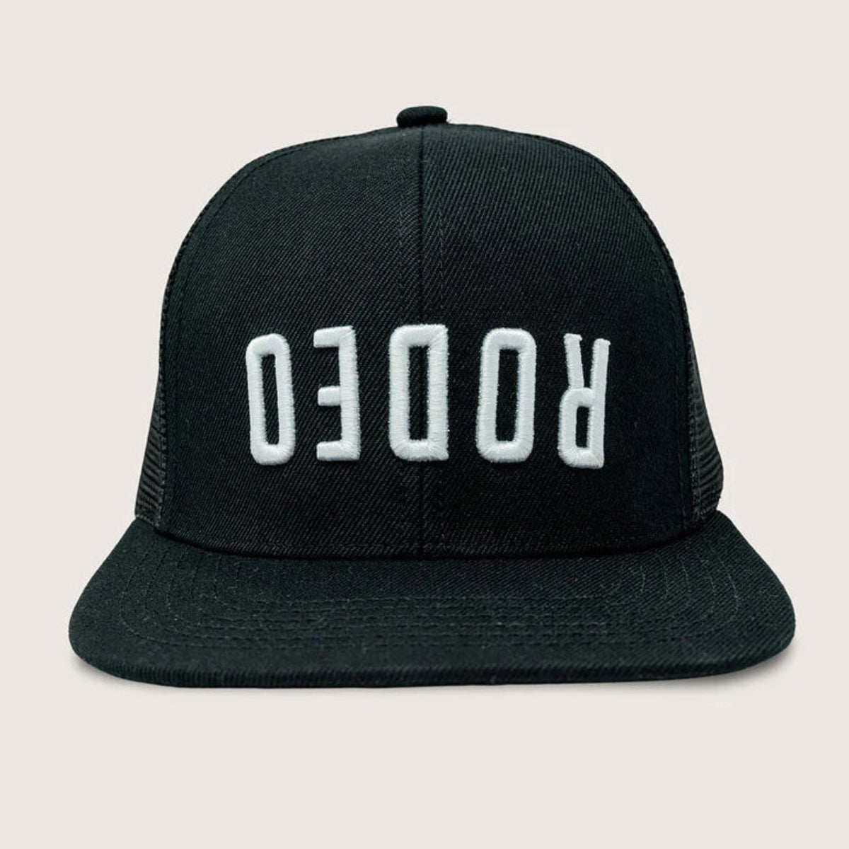 Gorra Rodeo Negro Estilo Trucker Hat - Cool Cowboy - Cool Cowboy