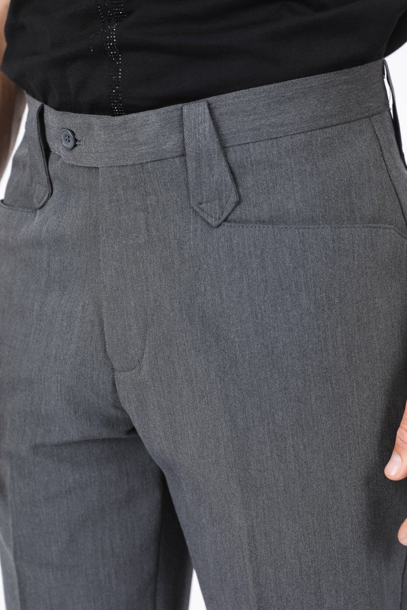 Heath Mens Poly - Stretch Boot - Cut Western Suit Pants - Platini Fashion