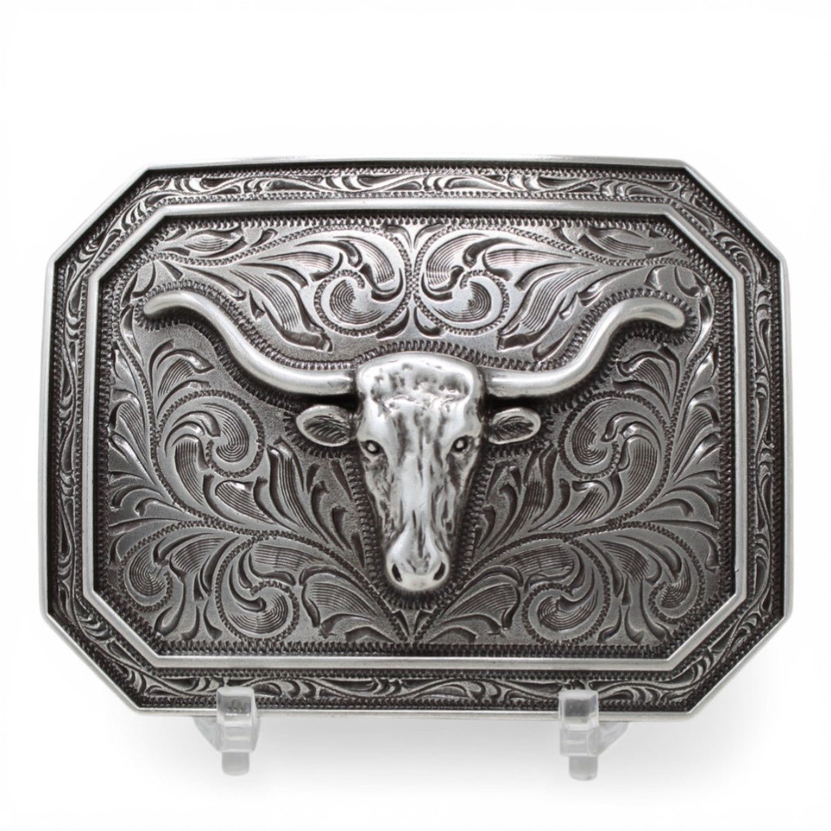Hebilla Vaquera Rectangular en Plata Toro - Ariat - M&F Western Products