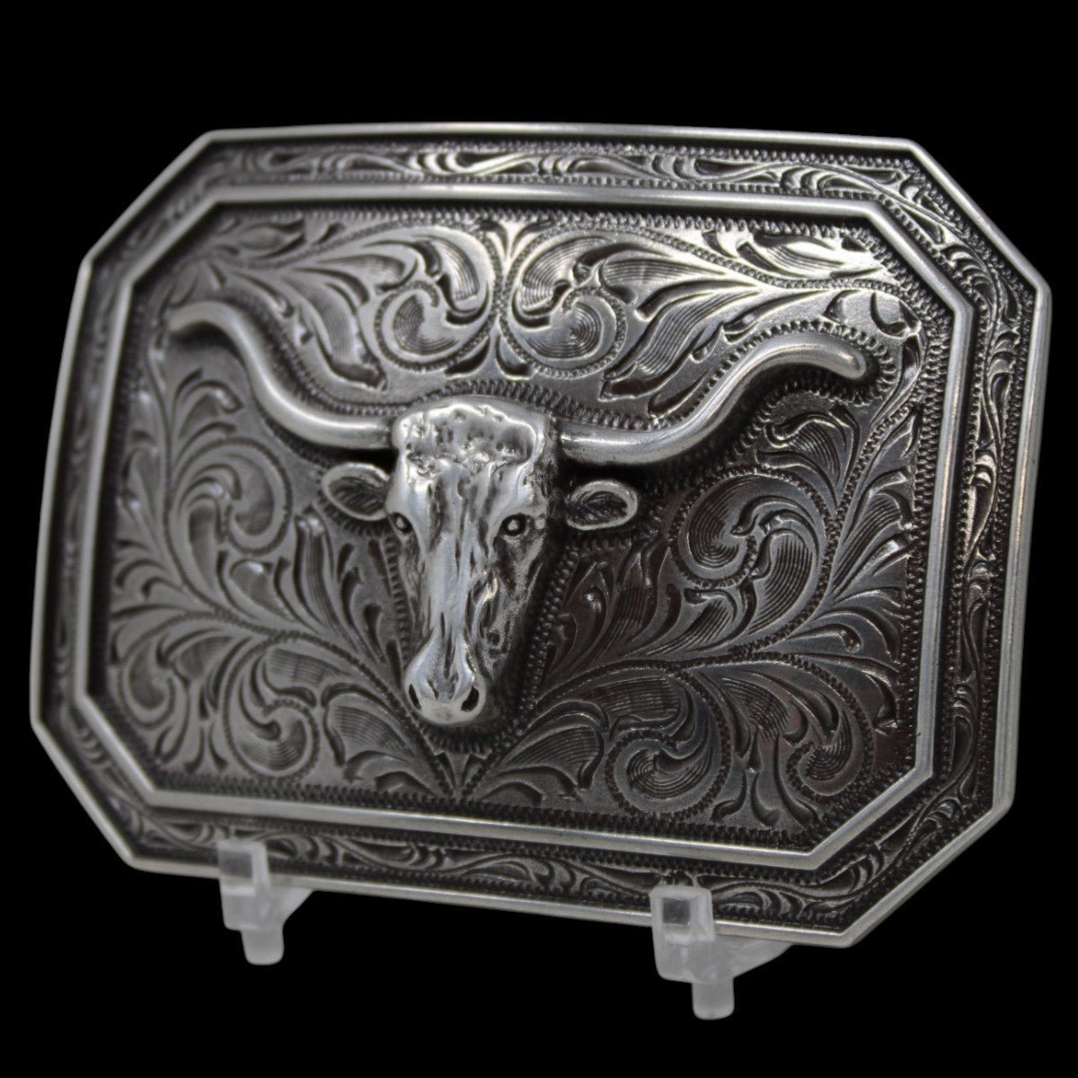 Hebilla Vaquera Rectangular en Plata Toro - Ariat - M&F Western Products