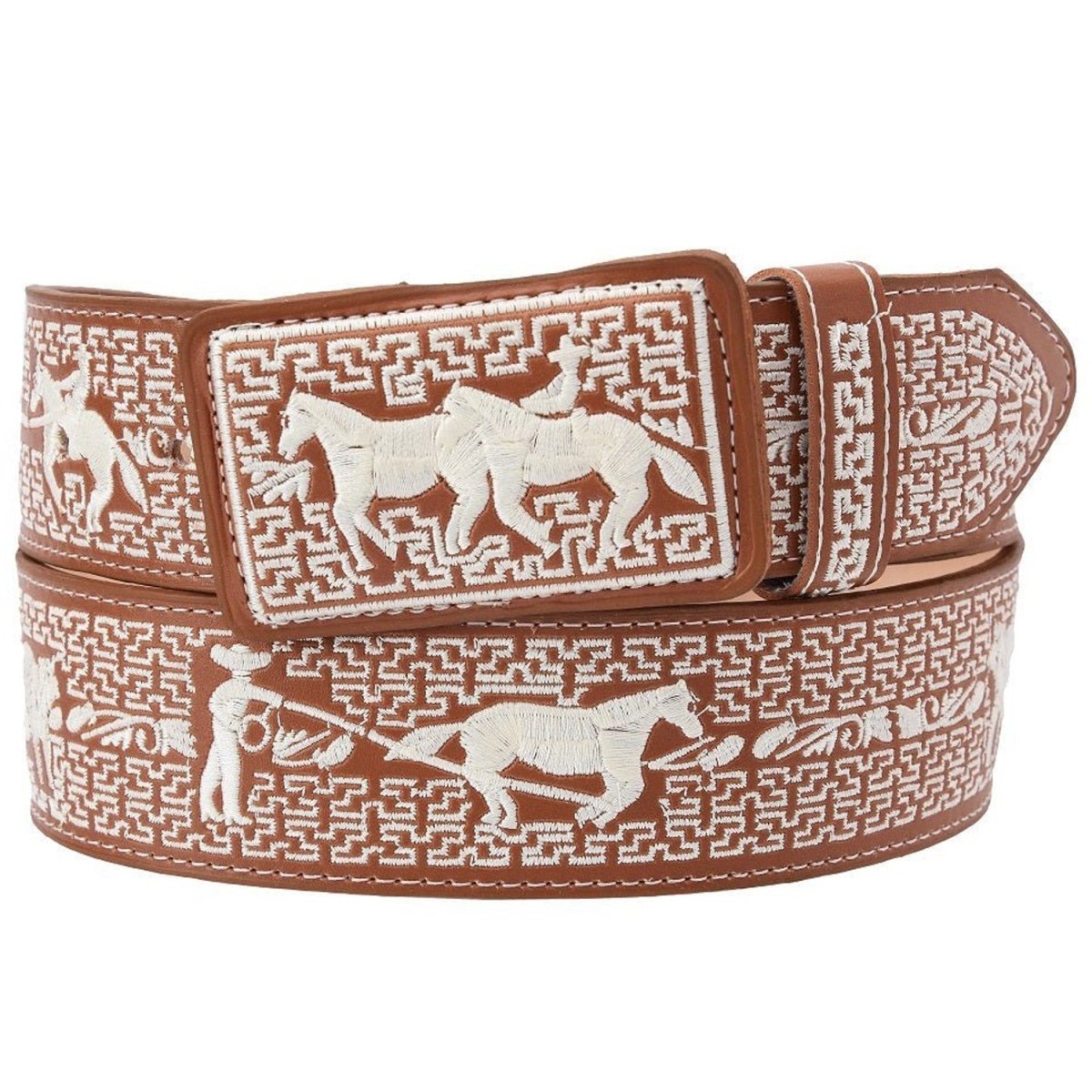 Wide Embroidered Cowboy Belt imp-13187