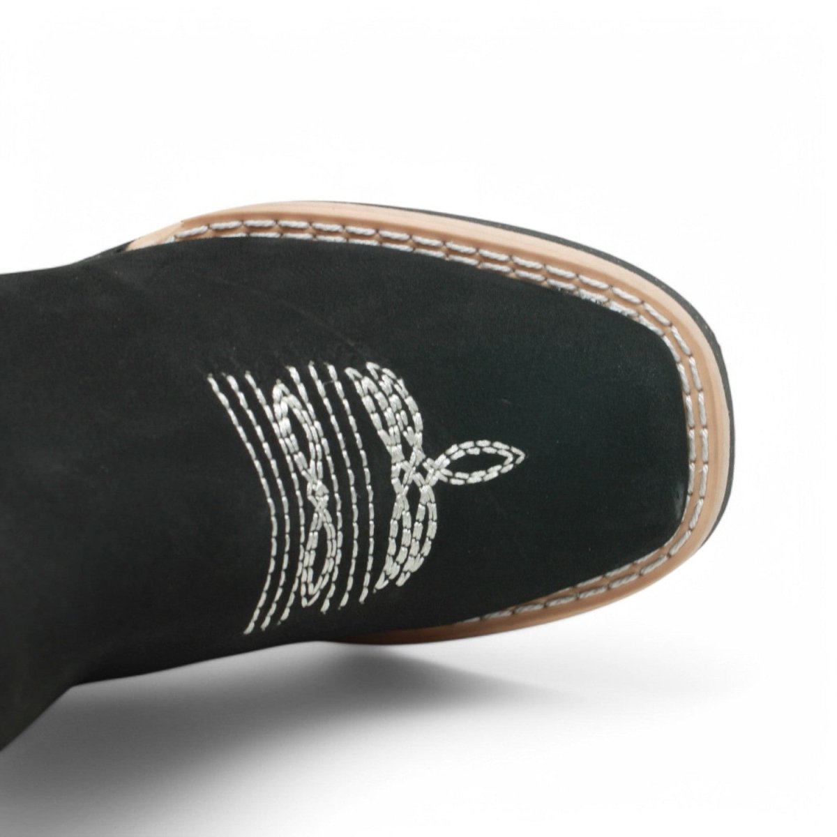 Kid's Genuine Suede Square Toe Short Boots - La Carreta