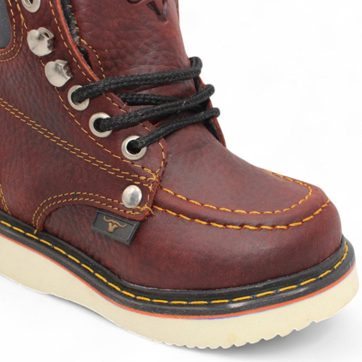 Kid´s Moc Toe Leather Boot Shedron - HBN80150 - Hooch Boots