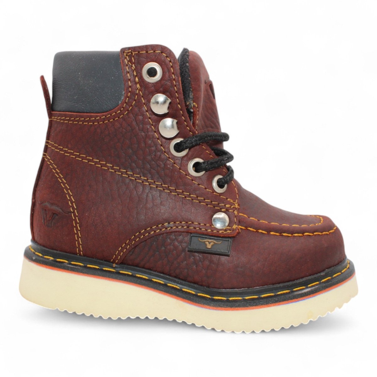 Kid´s Moc Toe Leather Boot Shedron - HBN80150 - Hooch Boots