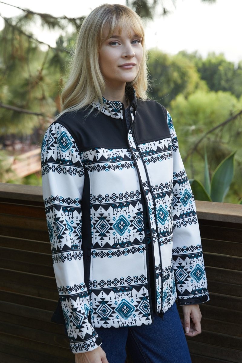 Ladies Softshell Water - Resistant Jacket - Platini Fashion