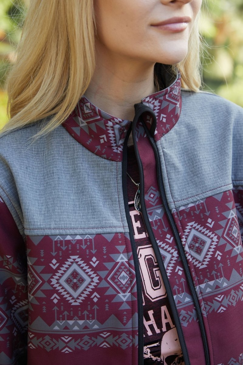Ladies Softshell Water - Resistant Jacket - Platini Fashion
