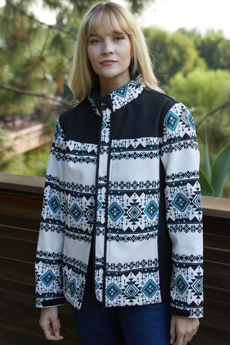 Ladies Softshell Water - Resistant Jacket - Platini Fashion