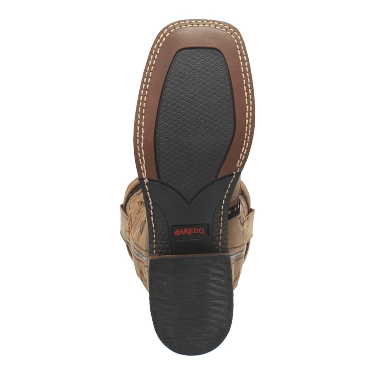 Laredo Women's Bouquet Broad Square Toe Leather Boots - Honey 5844 - Dan Post Boots