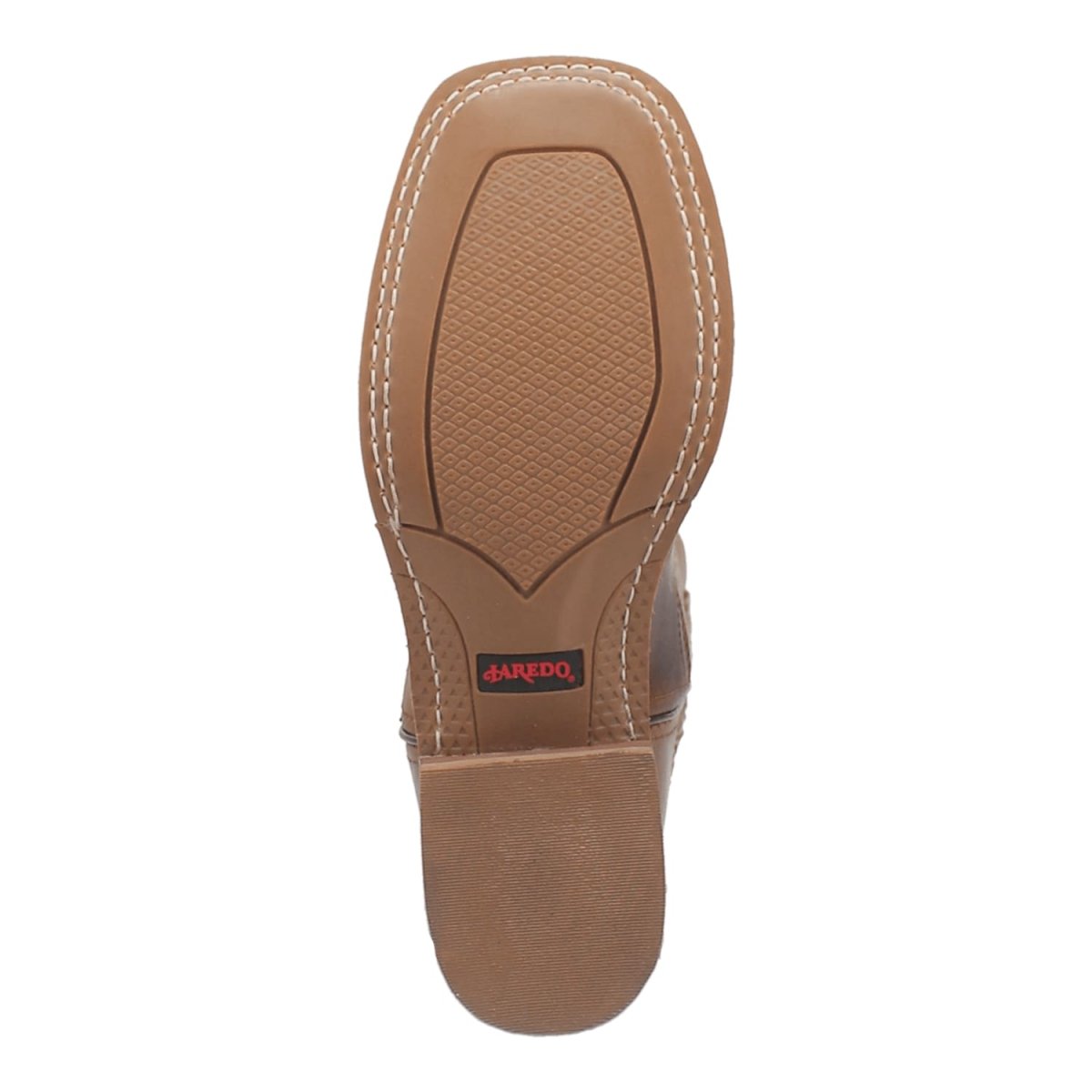 Laredo Women's Dionne Broad Square Toe Leather Boots - Brown 5972 - Dan Post Boots