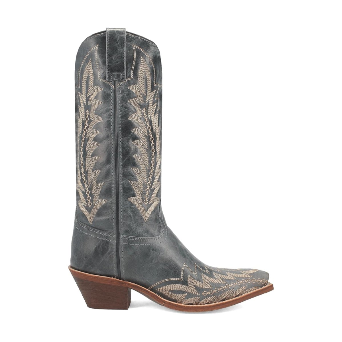 Laredo Women's Emmylee Snip Toe Leather Boots - Blue 52207 - Dan Post Boots