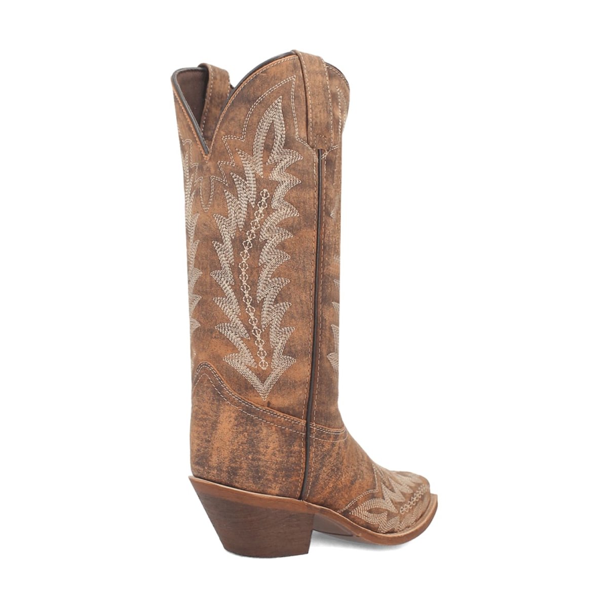 Laredo Women's Emmylee Snip Toe Leather Boots - Tan 52189 - Dan Post Boots
