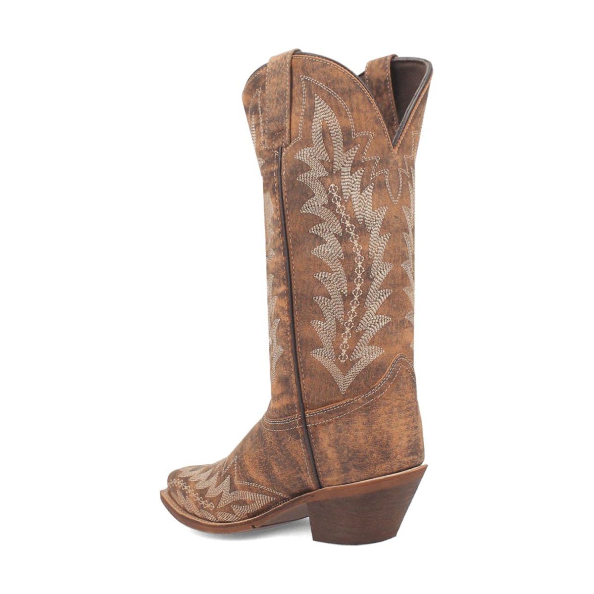 Laredo Women's Emmylee Snip Toe Leather Boots - Tan 52189 - Dan Post Boots