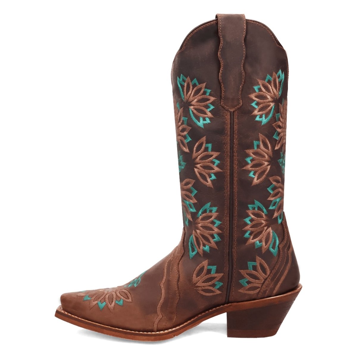Laredo Women's Filly Snip Toe Leather Boots - Tobacco 20006 - Dan Post Boots