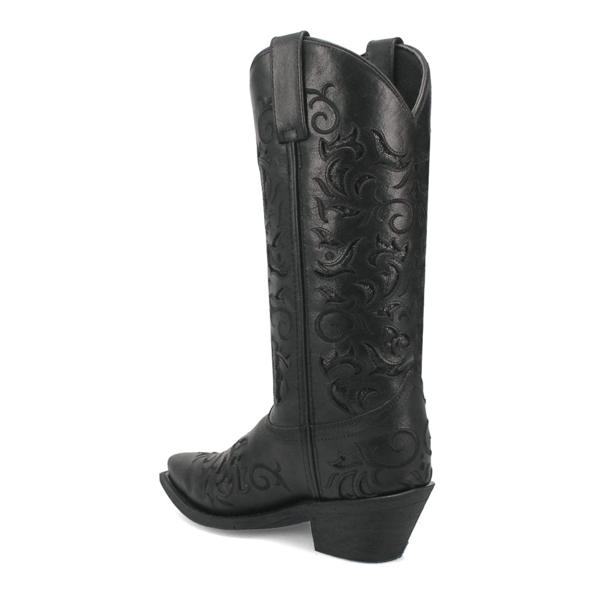 Laredo Women's Night Sky Snip Toe Leather Boots - Black 52450 - Dan Post Boots