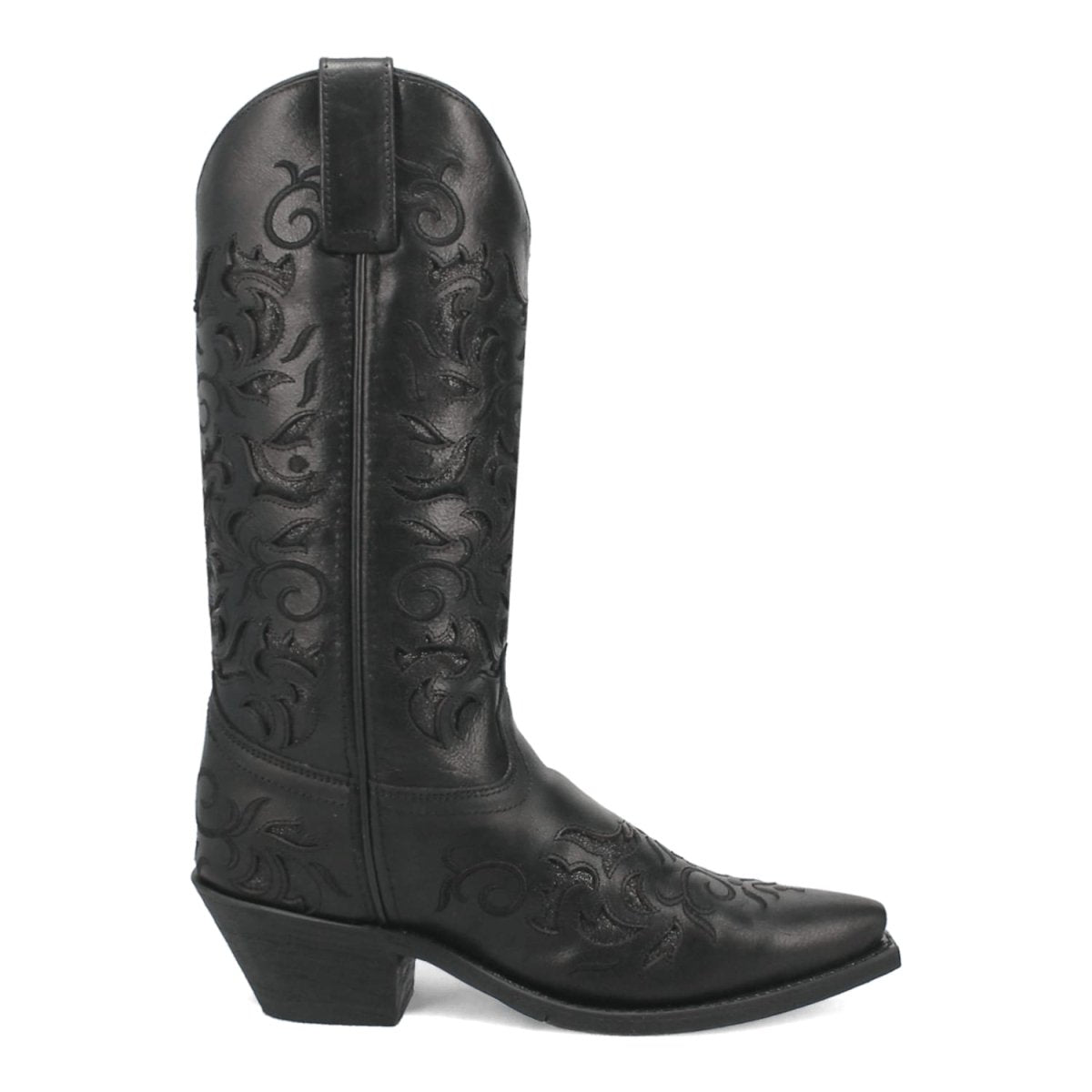 Laredo Women's Night Sky Snip Toe Leather Boots - Black 52450 - Dan Post Boots