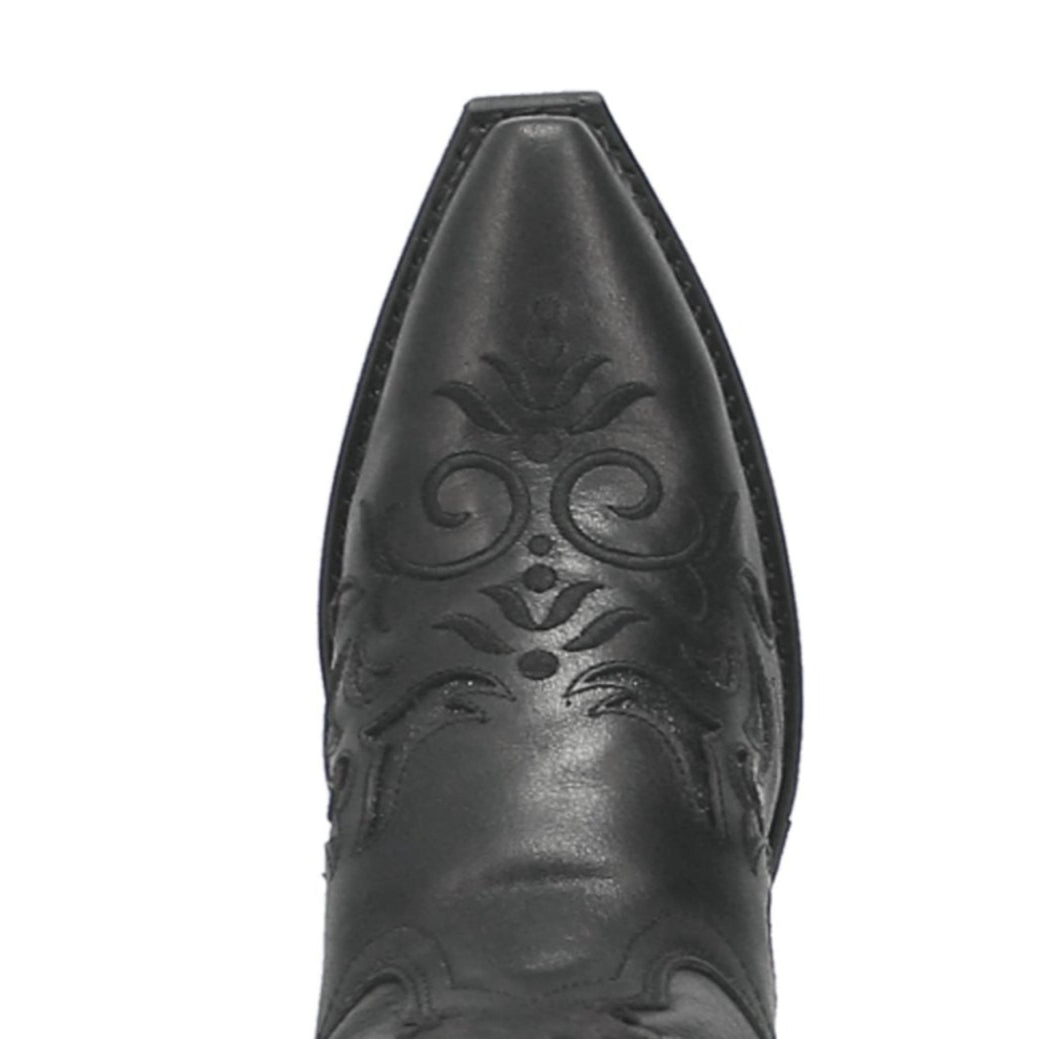 Laredo Women's Night Sky Snip Toe Leather Boots - Black 52450 - Dan Post Boots