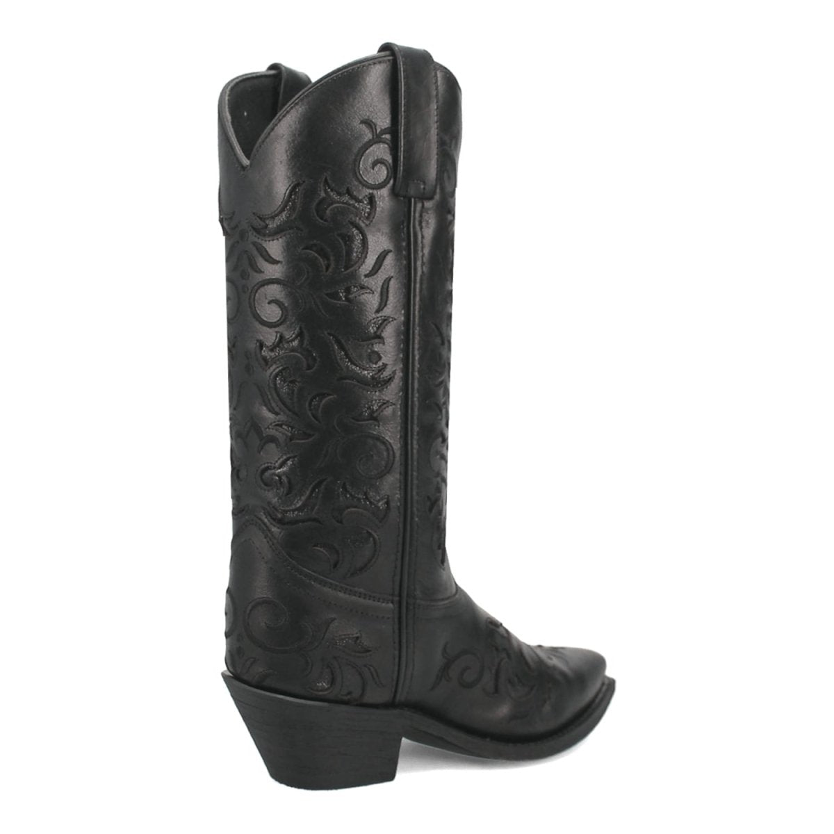 Laredo Women's Night Sky Snip Toe Leather Boots - Black 52450 - Dan Post Boots
