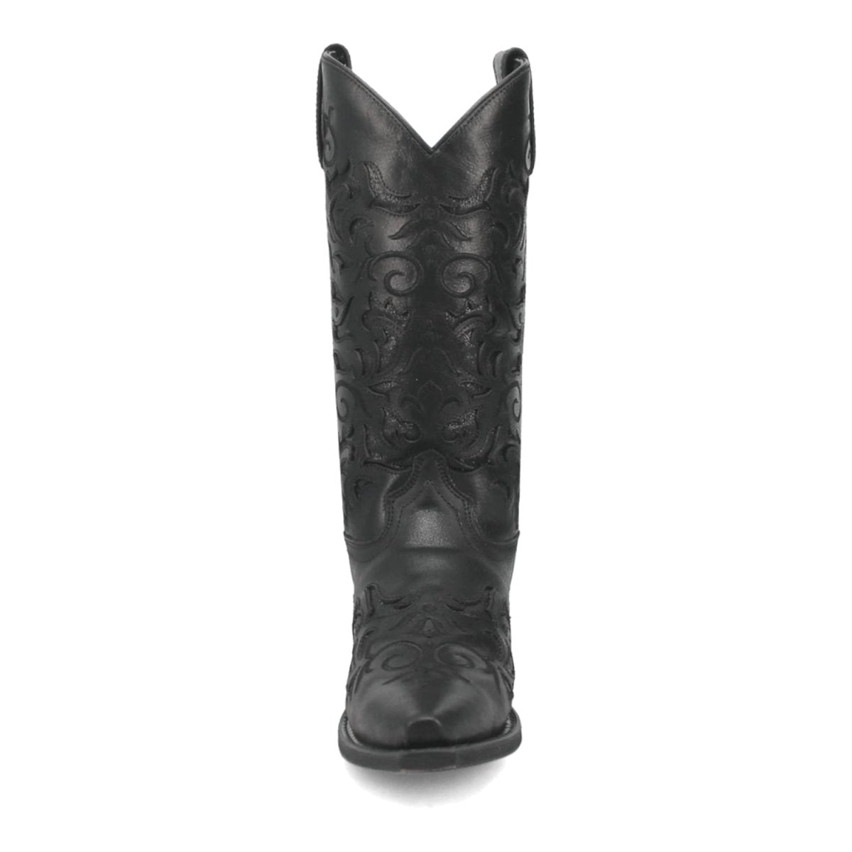 Laredo Women's Night Sky Snip Toe Leather Boots - Black 52450 - Dan Post Boots