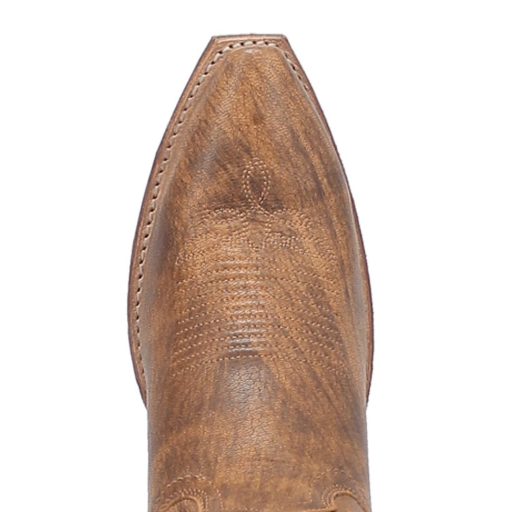 Laredo Women's Reva Snip Toe Leather Boots - Honey 54267 - Dan Post Boots