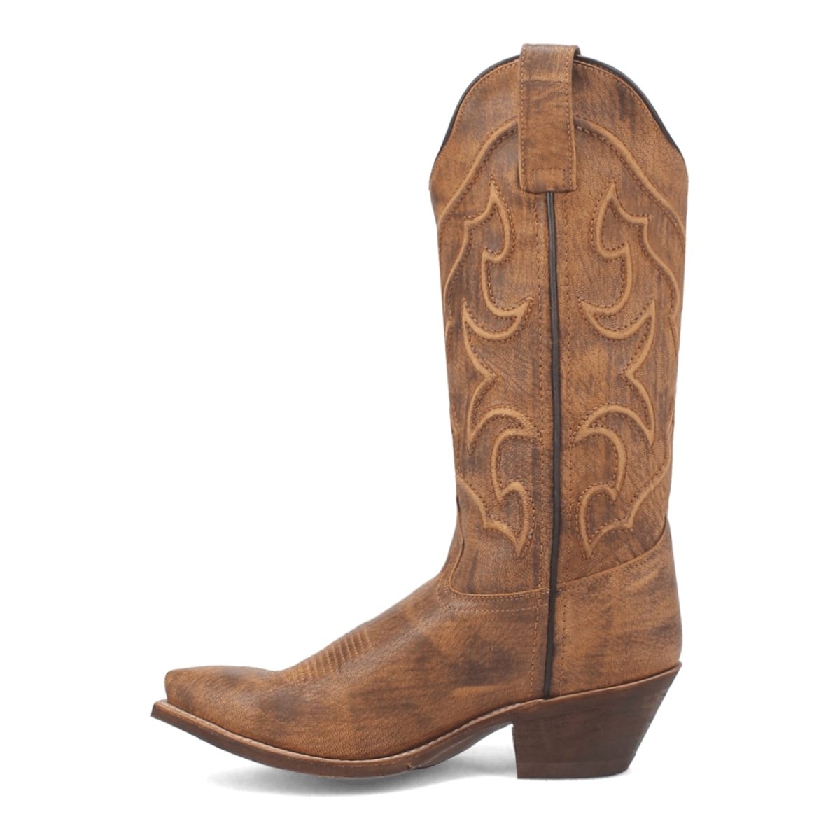 Laredo Women's Reva Snip Toe Leather Boots - Honey 54267 - Dan Post Boots