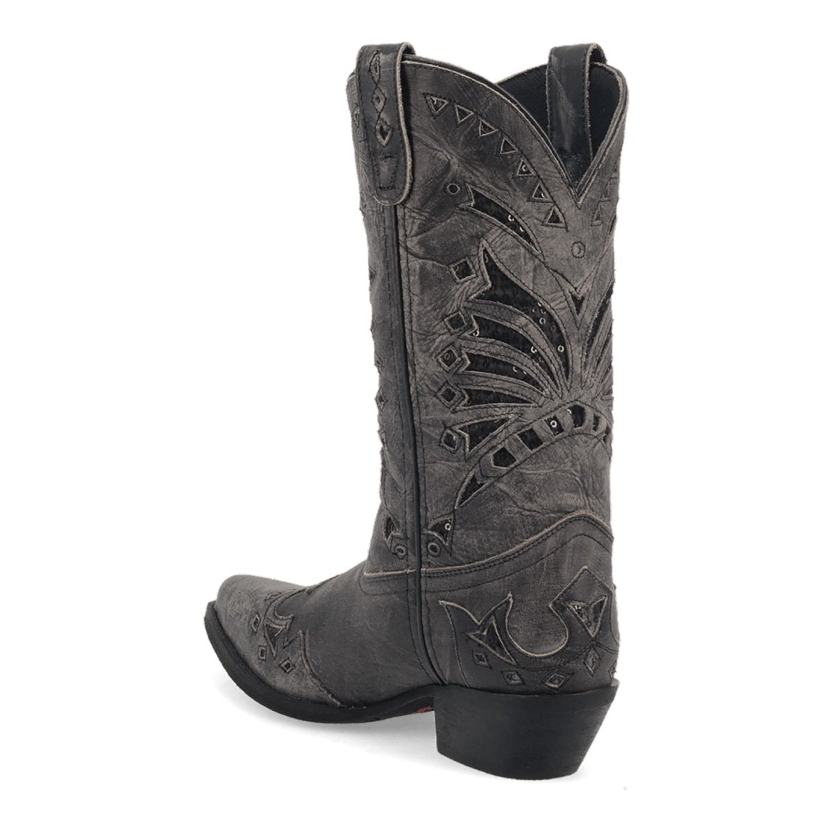 Laredo Women's Stevie Snip Toe Leather Boots - Black 52120 - Dan Post Boots