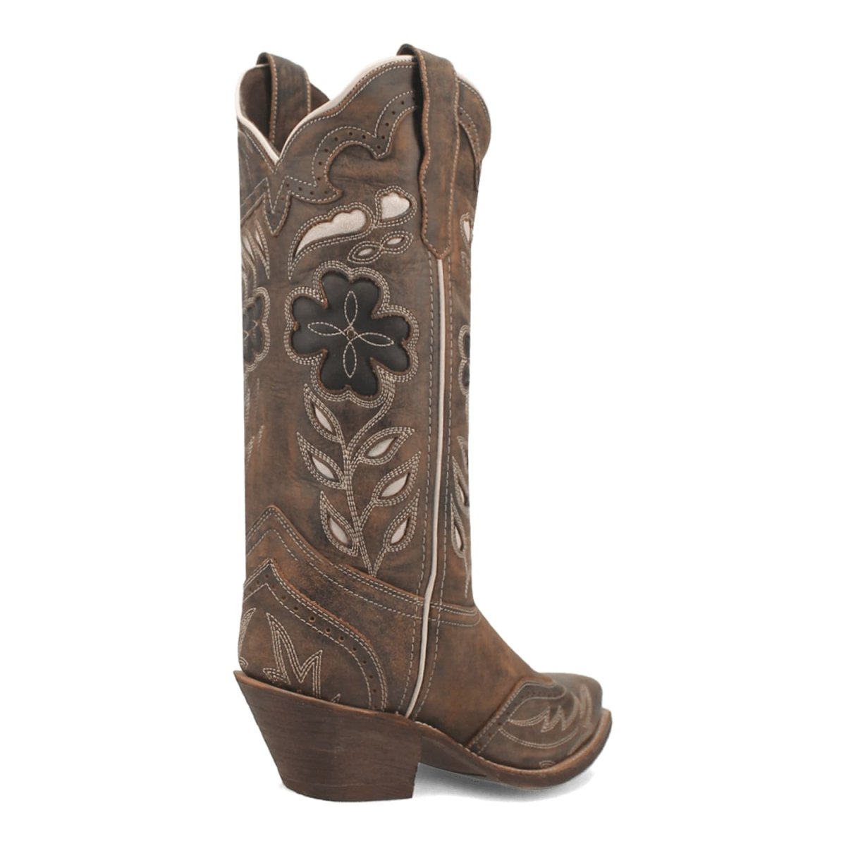 Laredo Women's Zury Snip Toe Leather Boots - Brown 54268 - Dan Post Boots