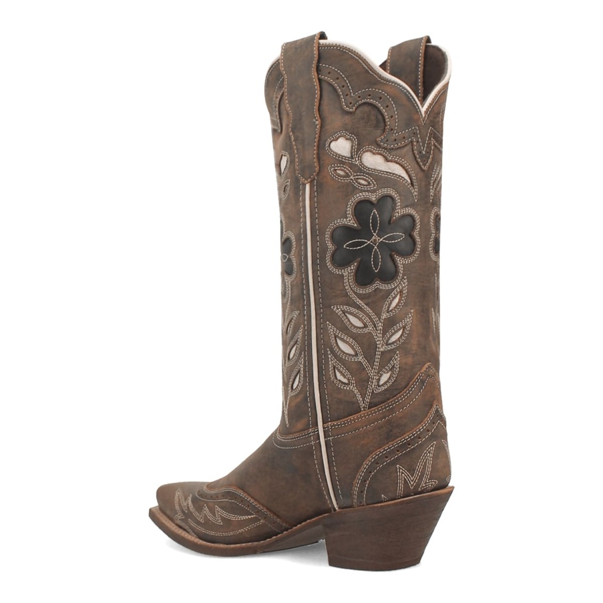 Laredo Women's Zury Snip Toe Leather Boots - Brown 54268 - Dan Post Boots