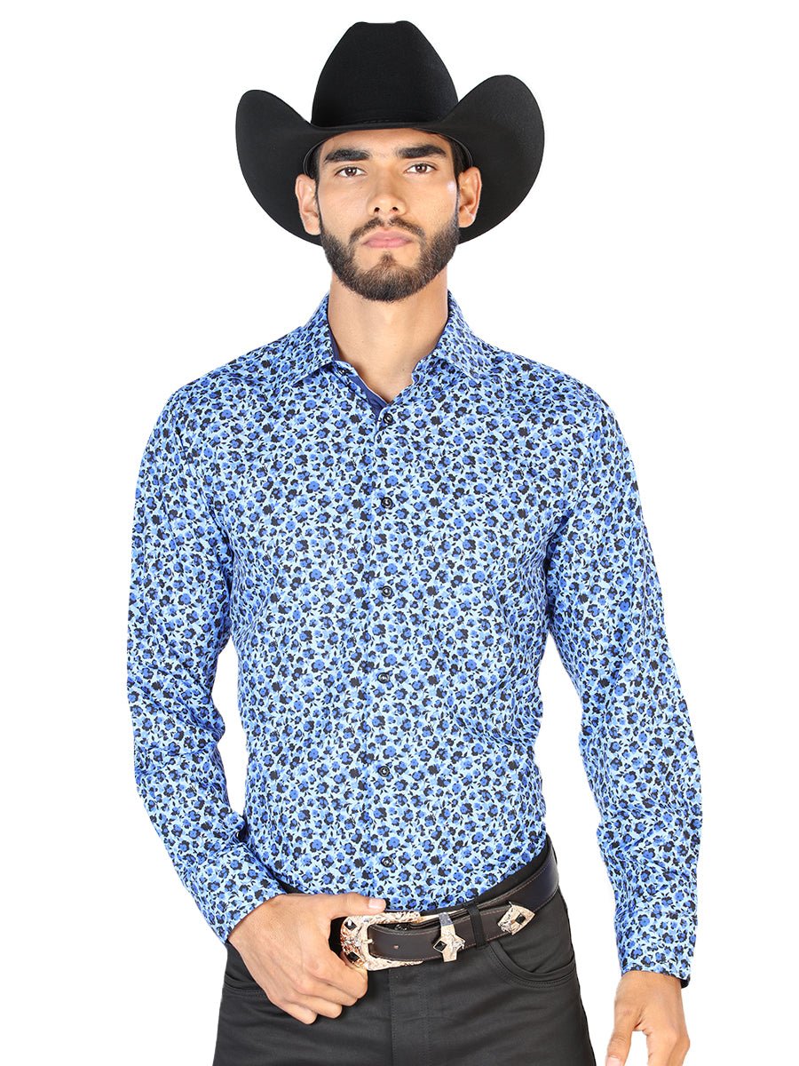 Light Blue Long Sleeve Shirt 126266 - Diana Zapateria Inc