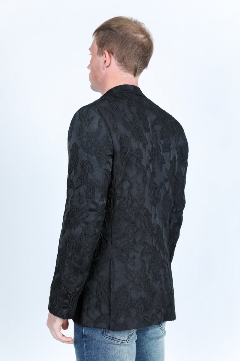 Mens Modern Fit Evening Blazer - Platini Fashion