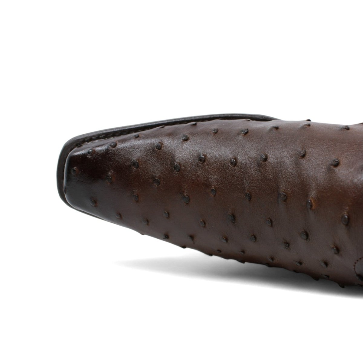 Men's Wild West Genuine Ostrich European Square Toe Boot - Wild West Boots