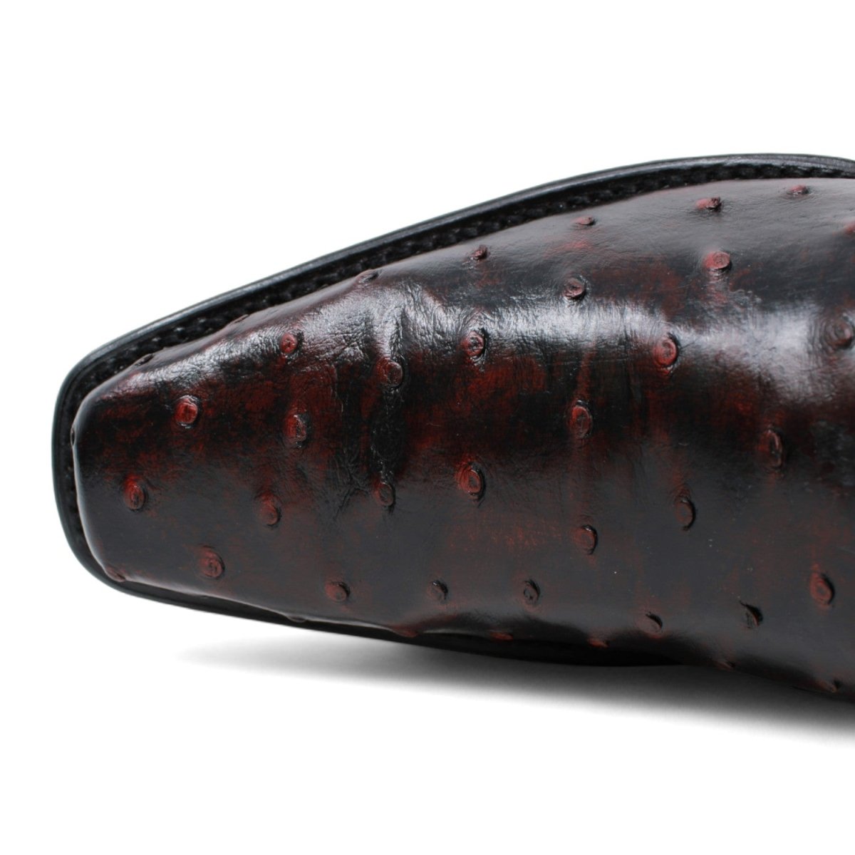 Men's Wild West Genuine Ostrich European Square Toe Boot - Wild West Boots