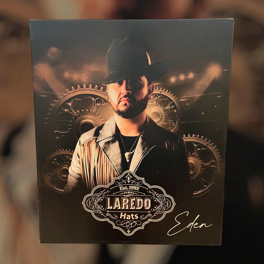 Official Eden Muñoz Cowboy Felt Hat - Black - Laredo Hats