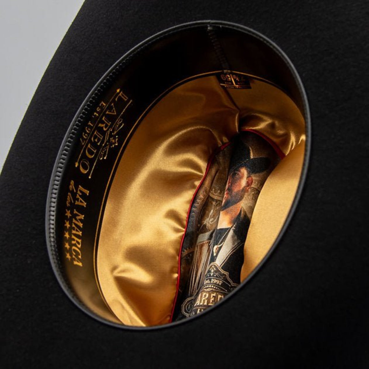 Official Eden Muñoz Cowboy Felt Hat - Black - Laredo Hats