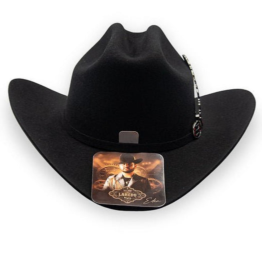 Official Eden Muñoz Cowboy Felt Hat - Black - Laredo Hats