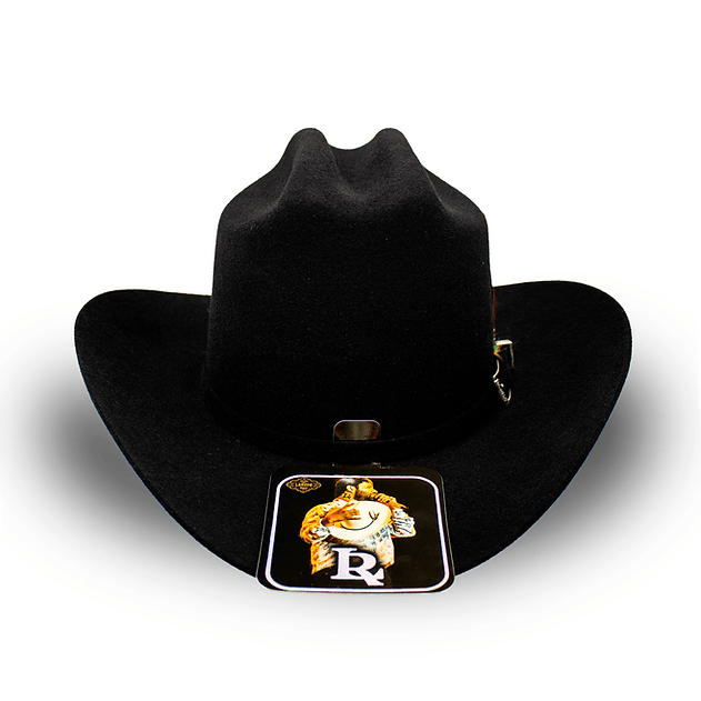 Official Luis R. Conriquez Cowboy Felt Hat - Black - Laredo Hats
