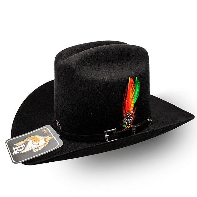Official Luis R. Conriquez Cowboy Felt Hat - Black - Laredo Hats