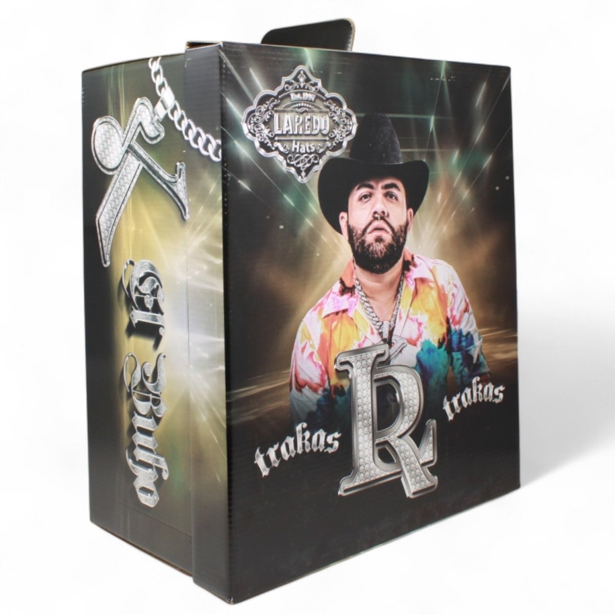 Official Luis R. Conriquez Cowboy Felt Hat - Black - Laredo Hats