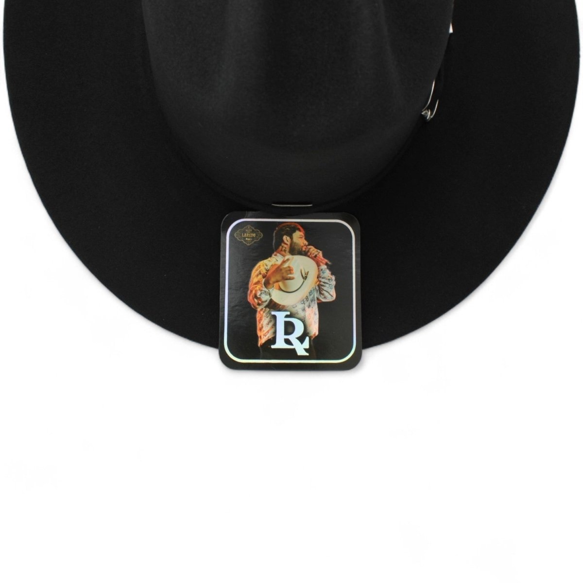 Official Luis R. Conriquez Cowboy Felt Hat - Black - Laredo Hats