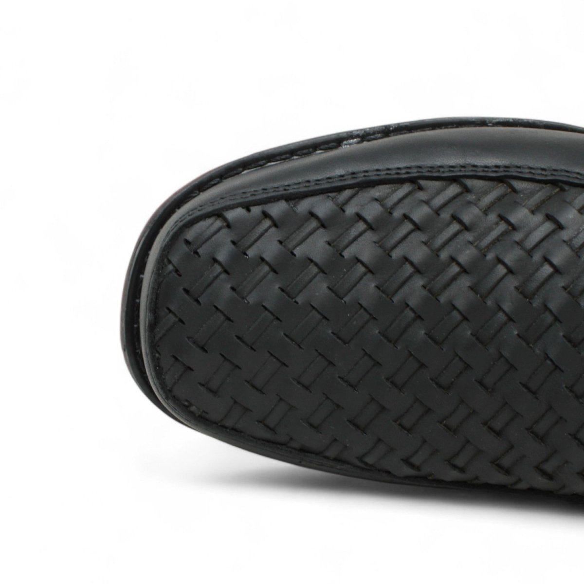 Petatillo Leather Square Toe Double Density Work Shoes with Double Zipper - La Carreta