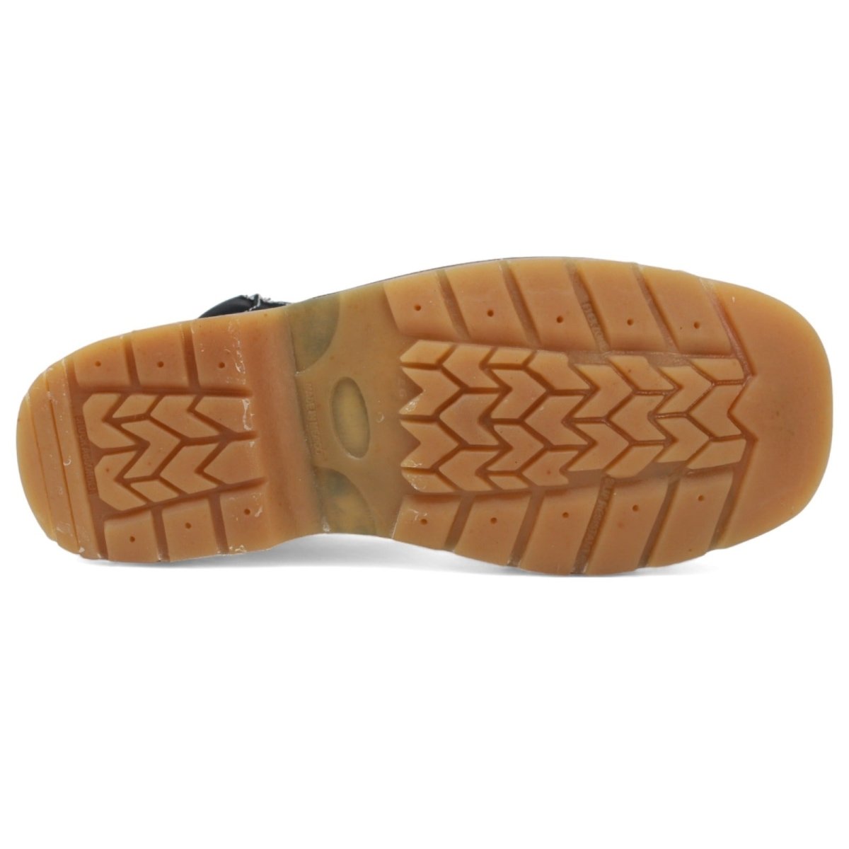 Petatillo Square Toe Double Density Work Boots Black with Double Zipper - Hooch