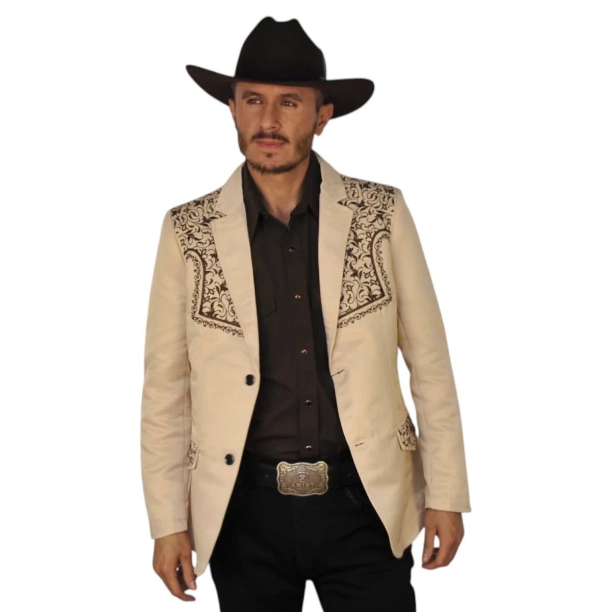 Saco Vaquero para Hombre Lamasini - 513 Beige - Lamasini