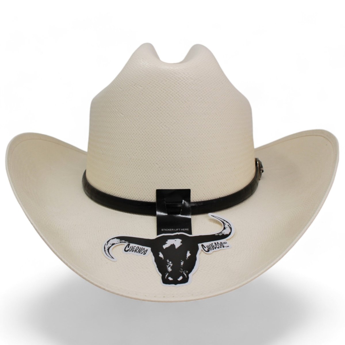 Sombrero Cuernos Chuecos 100X Horma Sinaloa de 3 1/2" - Cuernos Chuecos