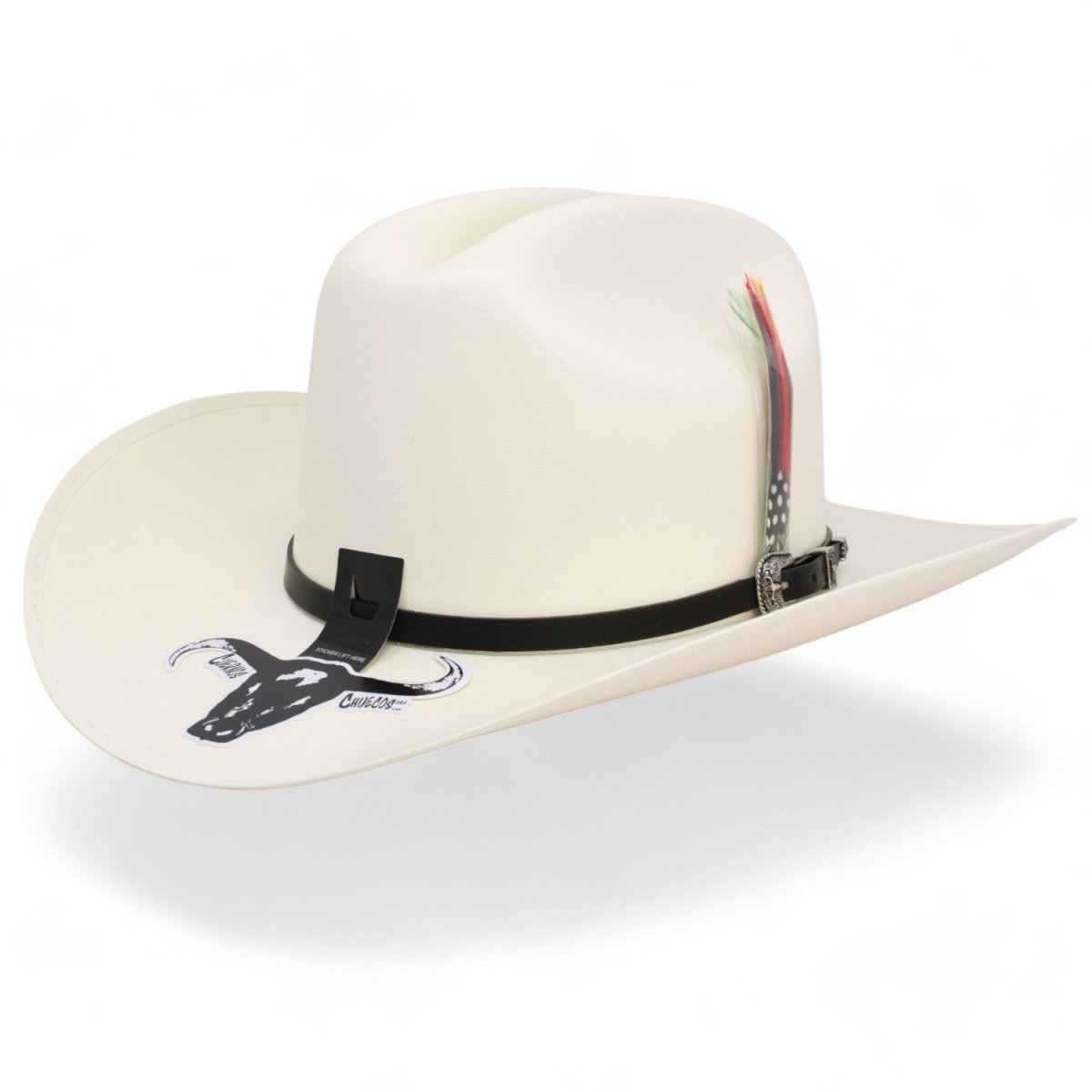 Sombrero Cuernos Chuecos 5,000X El Panter Estilo Sinaloa - Cuernos Chuecos