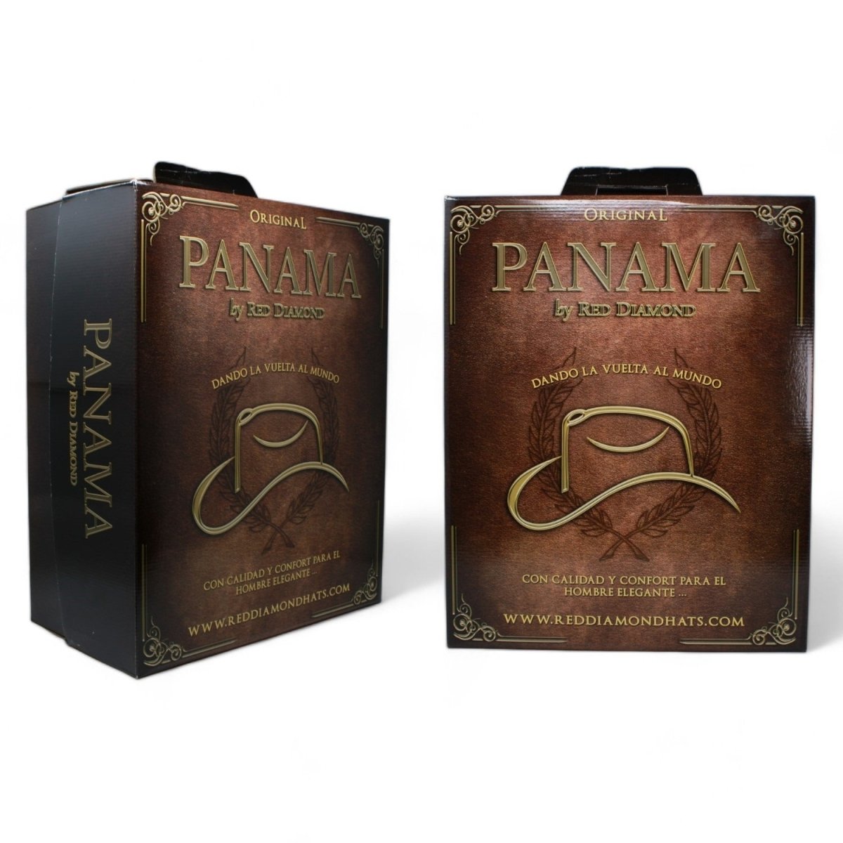 Sombrero Panama 1,000X Estilo Panter Belico (Grupo Arriesgado) - Red Diamond Boots