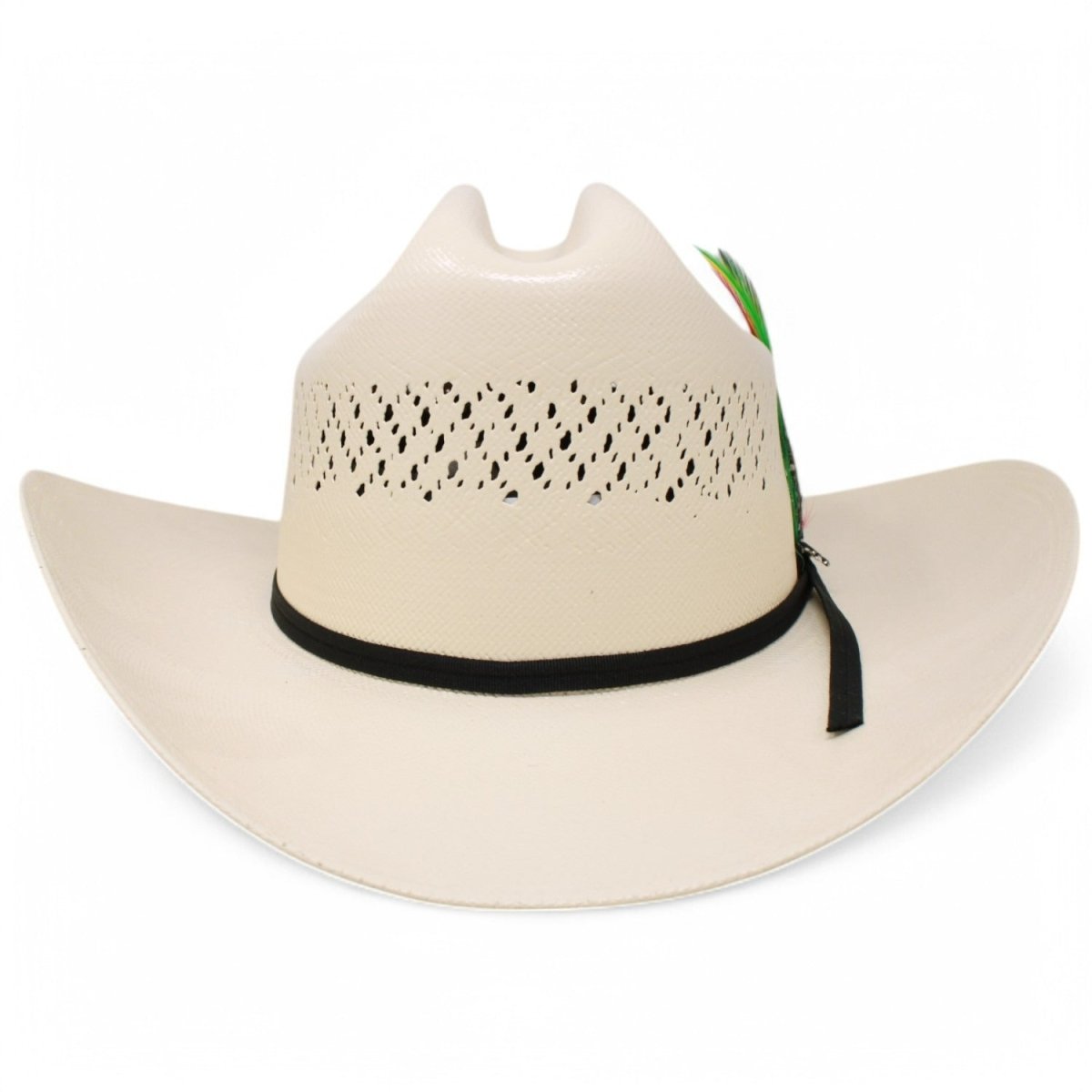 Sombrero Tombstone 100X Estilo Sinaloa con Plumas - Tombstone